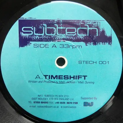 Subtech - Timeshift / Celestial Skies