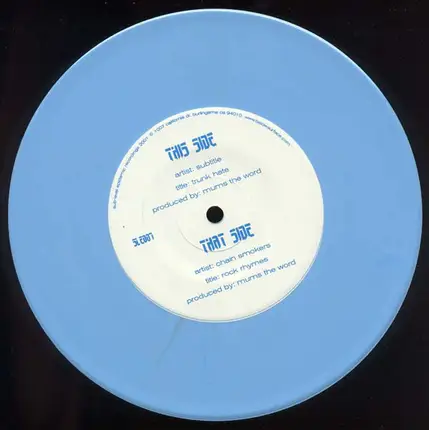 Subtitle / Chain Smokers - Trunk Hate / Rock Rhymes