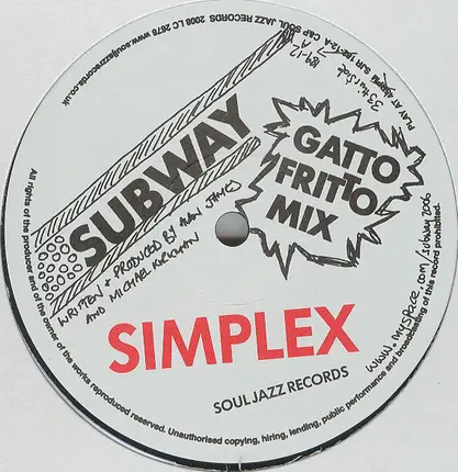 Subway - Simplex
