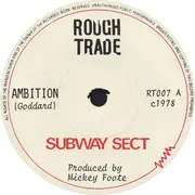 7'' - Subway Sect - Ambition - Yellow text