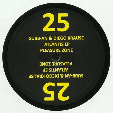 Subb-an & Diego Krause - Atlantis EP
