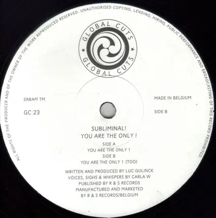 Subliminal! - You Are The Only 1