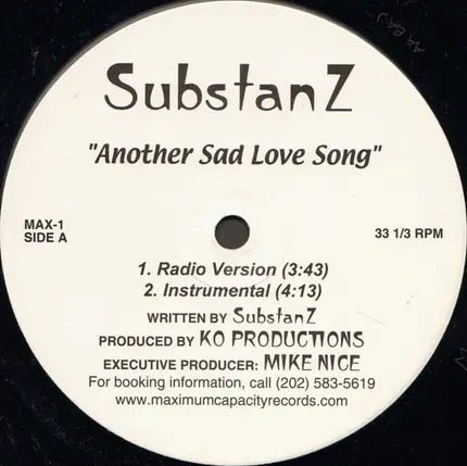 SubstanZ - Another Sad Love Song