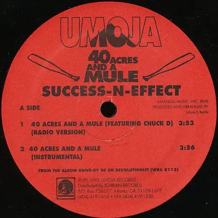 Success - N - Effect - 40 Acres And A Mule