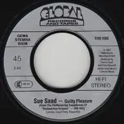 7inch Vinyl Single - Sue Saad - Guilty Pleasure