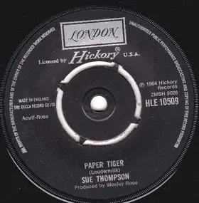 Sue Thompson - Paper Tiger / Big Mable Murphy