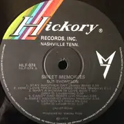 LP - Sue Thompson - Sweet Memories - japan pressing