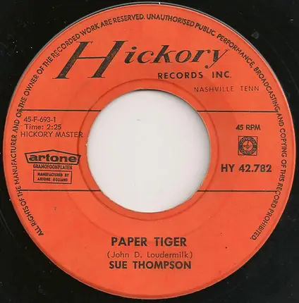 Sue Thompson - Paper Tiger