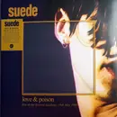 Double LP - Suede - Love & Poison (Live At The Brixton Academy, 16th May 1993) - Ltd Ed, Clear vinyl, 180gr