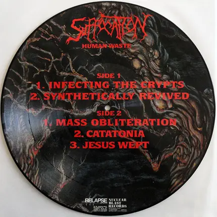 Suffocation - Human Waste