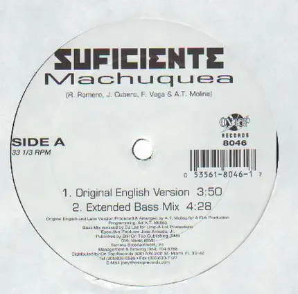 Suficiente - Machuquea