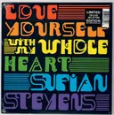 7inch Vinyl Single - Sufjan Stevens - Love Yourself / With My Whole Heart - colored vinyl