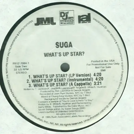 Suga - What's Up Star?
