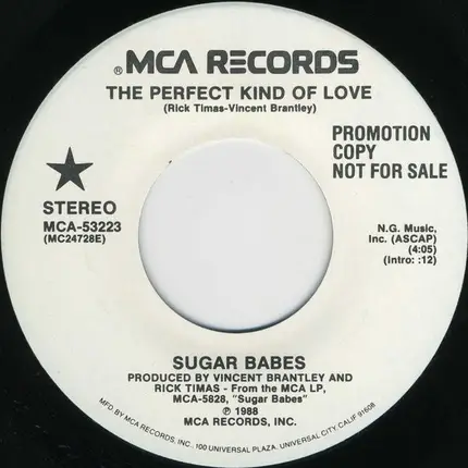 Sugar Babes - The Perfect Kind Of Love