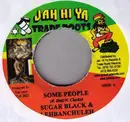 7inch Vinyl Single - Sugar Black & Lebanchuleh / Emanuel Stain - Some People / Stress