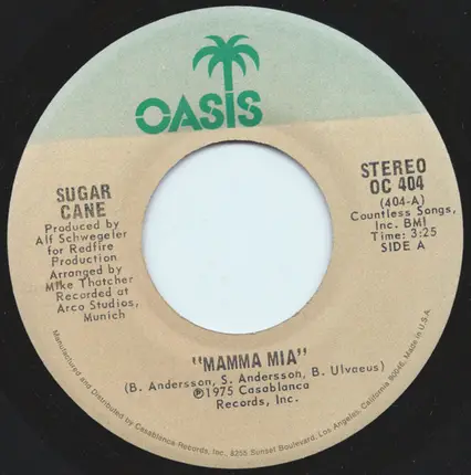 Sugar Cane - Mamma Mia