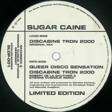 Sugar Caine - Discabine Tron 2000