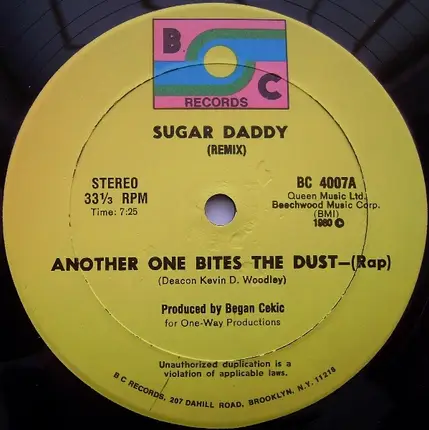 Sugar Daddy - Another One Bites The Dust