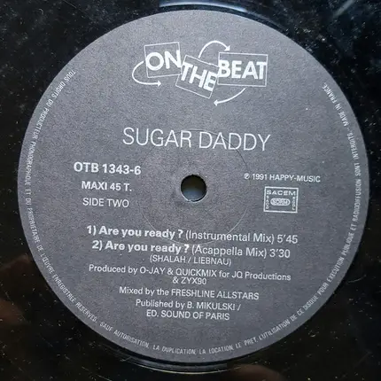 Sugar Daddy - Are You Ready?