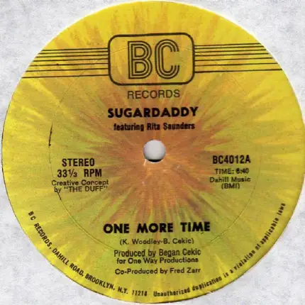 Sugar Daddy - One More Time