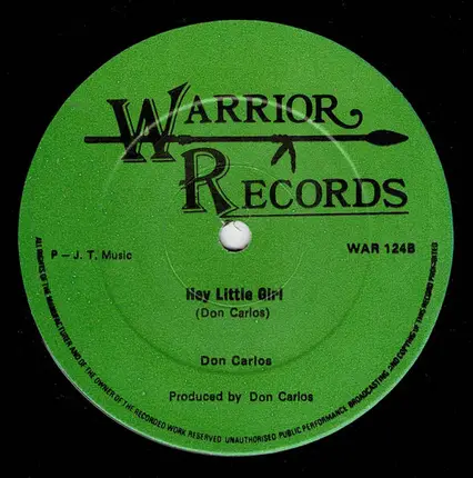 Sugar Minott / Don Carlos - Never Too Young / Hey Little Girl
