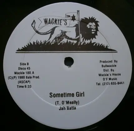 Sugar Minott / Jah Batta - Sometime Girl