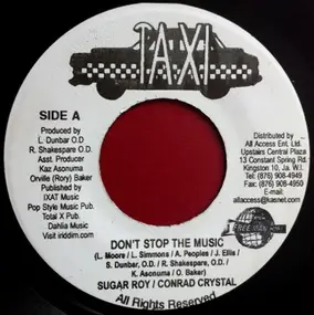 Sugar Roy - Dont´t Stop The Music / Original Yardman