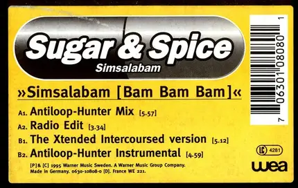 Sugar & Spice - Simsalabam (Bam Bam Bam)