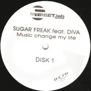 2 x 12inch Vinyl Single - Sugarfreak Feat. Diva - Music Change My Life