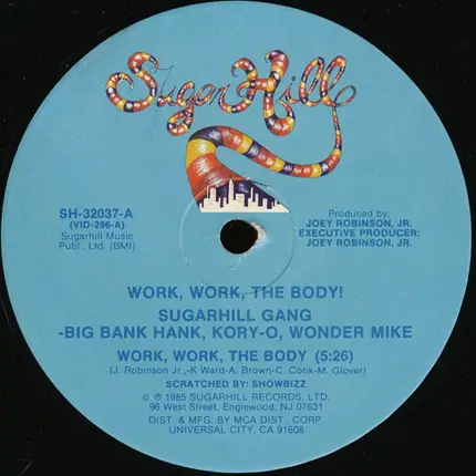 Sugarhill Gang - Work, Work, The Body!