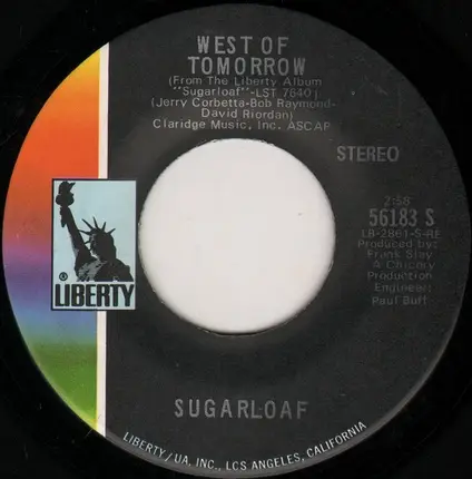 Sugarloaf - Green-Eyed Lady / West Of Tomorrow