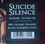 LP - Suicide Silence - Remember...You Must Die - Orange and black swirl vinyl 180g