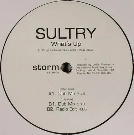 Sultry - What's Up