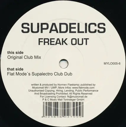 Supadelics - FREAK OUT