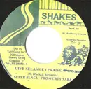 7inch Vinyl Single - Super Black And Saba Tooth - Give Selassie I Praise