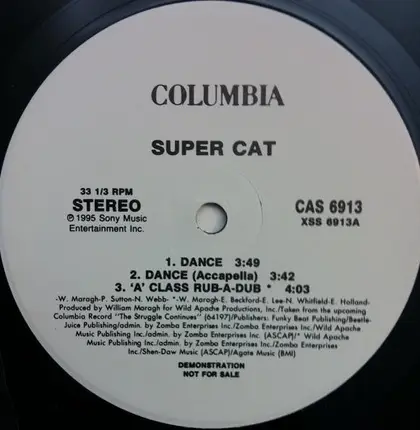 Super Cat - Dance