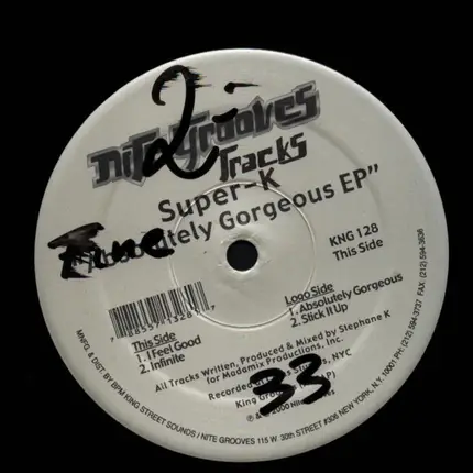 Super K - Absolutely Gorgeous EP