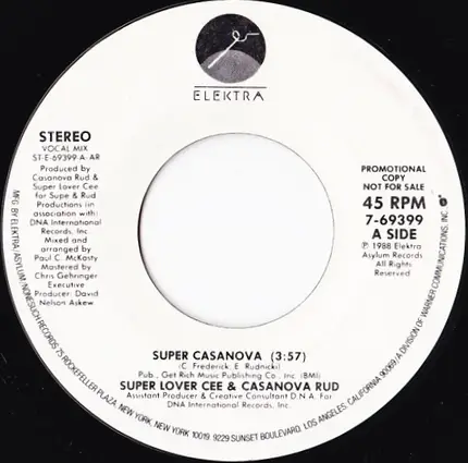Super Lover Cee & Casanova Rud - super casanova