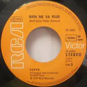 7inch Vinyl Single - Super - Hello Tiger / Rien Ne Va Plus