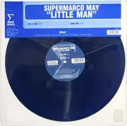 12inch Vinyl Single - Supermarco May - Little Man - Dark Blue