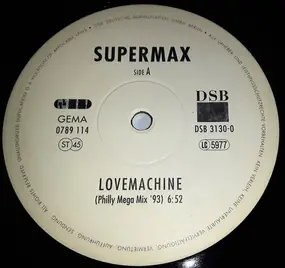Supermax - Lovemachine (Philly Mega Mix '93)