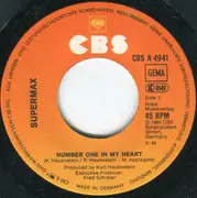 7inch Vinyl Single - Supermax - Number One In My Heart