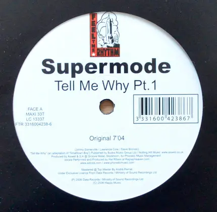 Supermode - Tell Me Why (Pt. 1)