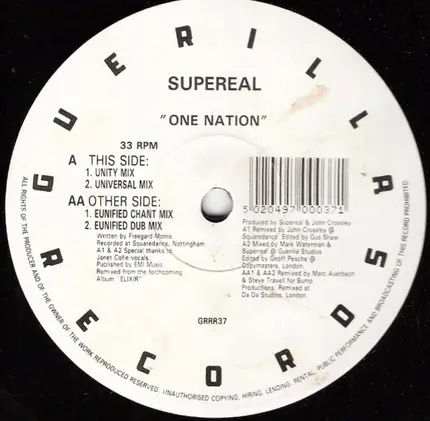 Supereal - One Nation