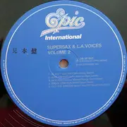 LP - Supersax & L. A. Voices - Supersax & L.A. Voices Volume 2 - + OBI + Insert