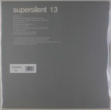 Supersilent - 13