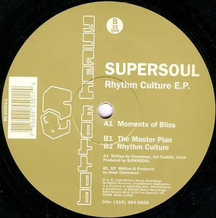 Supersoul - Rhythm Culture EP