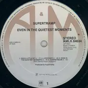 LP - Supertramp - Even In The Quietest Moments...
