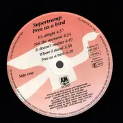 LP - Supertramp - Free As A Bird - Blue Sleeve