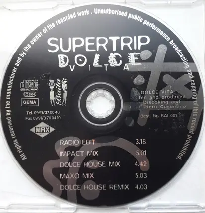 Supertrip - Dolce Vita